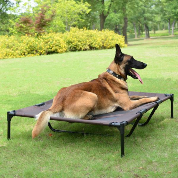 1680D 24in Waterproof Washable Dog Bed Detachable Cooling