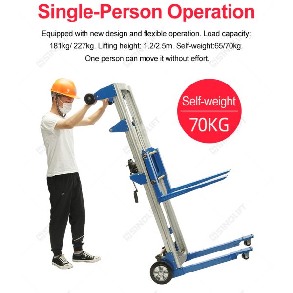 Estabilizador manual de cabrestantes de la serie WFH