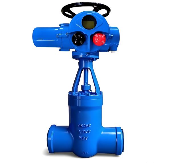 Regulation Weld Electric 4 Inch Gate Valve Carbon Steel 20Mpa 25Mpa 32Mpa Class1500 380V Multi-turn Motorized Electric Actuator