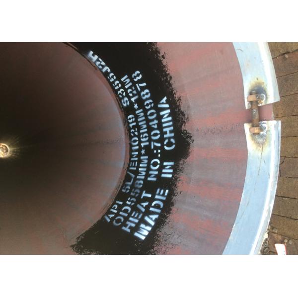 Large Diameter Lsaw Welded Steel Pipe Longitudinal Submerged Arc Welding Api 5l X65