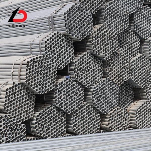 ASTM A653 Tubo de aço galvanizado Gi Sem costura 2 polegadas Programa 40 Tubo galvanizado
