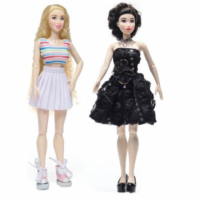 Low MOQ original design customization 30cm fashion doll clothes for  dolls