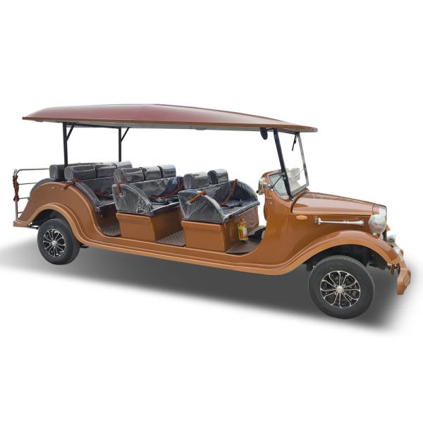 48V Vintage Golf Cart 30 Mph NEV LSV Avec Pneus Tout-Terrain Et Suspension Ind