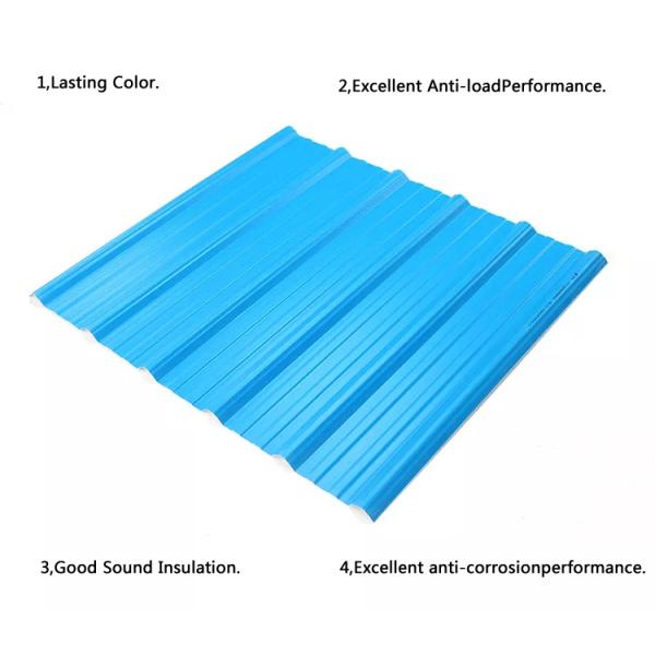 UPVC Insulated Roof Panels 1.5mm-2.8mm Thickness 1130mm Width