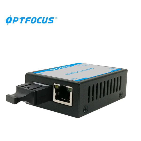Single Mode Gigabit Media Converter 2.5W Power Consumption With 1 Years Warranty