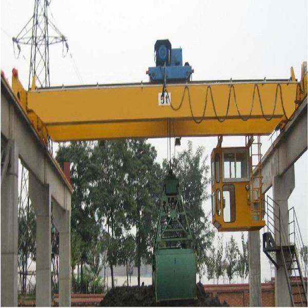China's high quality and low price 45 ton garbage grab bridge double beam crane, power plant double beam crane, grab dou
