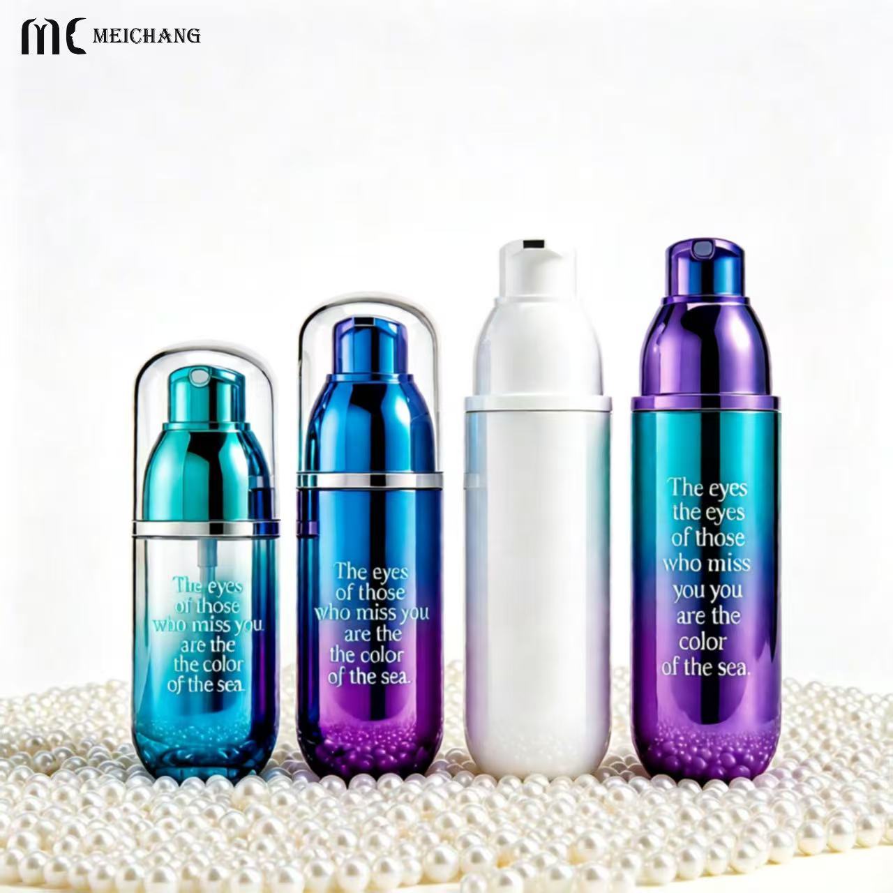 100ml 120ml 150ml Thick Wall Round Bottom PET Cosmetic Packaging Bottle, Lotion Pump & Fine Mist Spray Pump Options(MC-445)