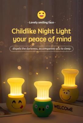 Children's Toys 3h Charging Silicone Pat Lamp 69mm Width RGB