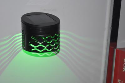 Luzes postas solares exteriores do jardim