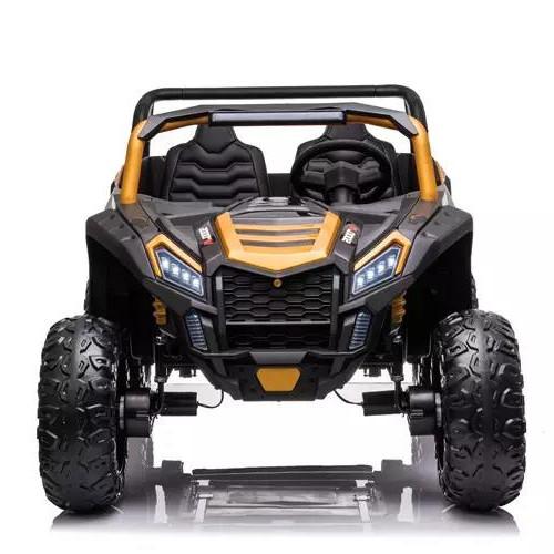 555*2 Moteur Blanc 24V Enfants Ride On Car 2022 UTV électrique rechargeable avec deux sièges