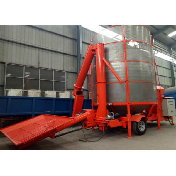 Oats Buckwheat Batch Bin Dryer Mobile Type Multi Functional