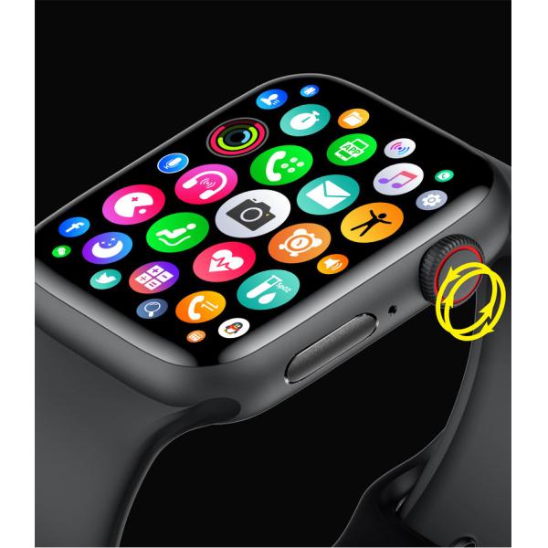 Smartwatch IWO W26+ Pro ECG обоев набора микросхем Mtk 1,75 дюймов