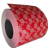 Flat Color Coated Galvanized Steel Coil 1000mm - 12000mm Prepainted Color Coated Steel Coil