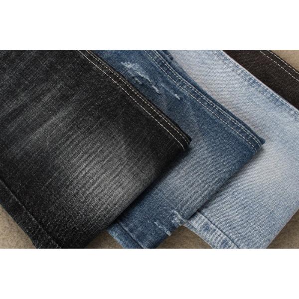 Tissu de denim de Spandex de polyester de coton de GOTS 12.8Oz pour des jeans Stocklot d'homme de femme