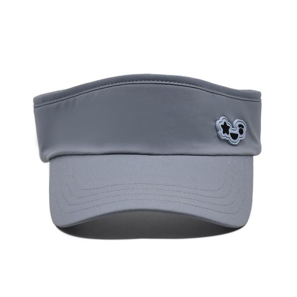 Summer Outdoor Running Sun Visor Cap Custom Gray Tennis Visor Hat for Golf