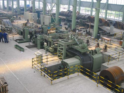 Machine à découper en acier entièrement automatique 120 m/min Capacité 20 tonnes