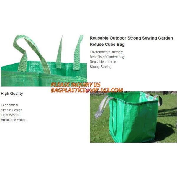 Плантатор сада пластмассы полиэтилена ЛДПЭ кладет в мешки для овоща, дерева и саженец цветка, ЛДПЭ пластмассы отверстия 15 ГАЛЛОНОВ растет б