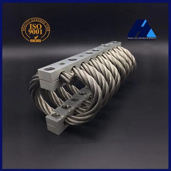 JGX-0956A-80A Wire Rope Vibration Isolator With Customizable Material Structure And Interface