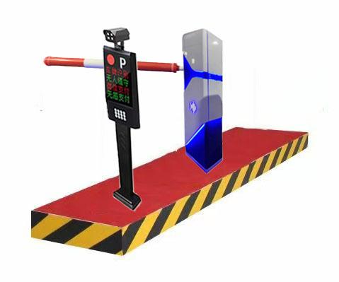 Metal Boom Barrier Parking Gate for Access Control Systems