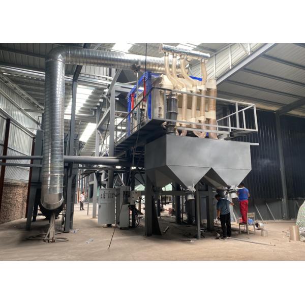 Self Cleaning Swing Vibrating Sifter Machine Square Gyratory Screen For Dry Silica Sand