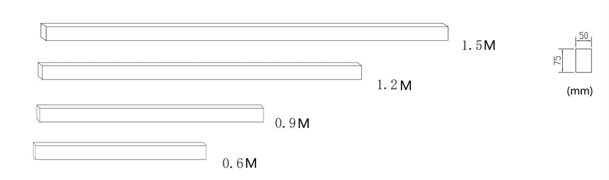 Modular Linear Light New available in multiple color temperatures from 2700K to 6500K for flexible lighting design options