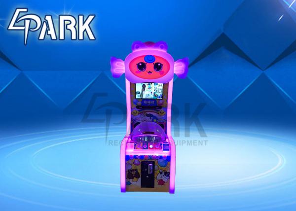 Video Hit Hammer Coin Pusher Arcade Machine Attractive And Exciting