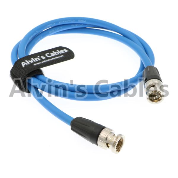 Alvin's Cables 12G HD SDI Video Coaxial Cable Neutrik BNC Male to Male for 4K Video Camera 1M