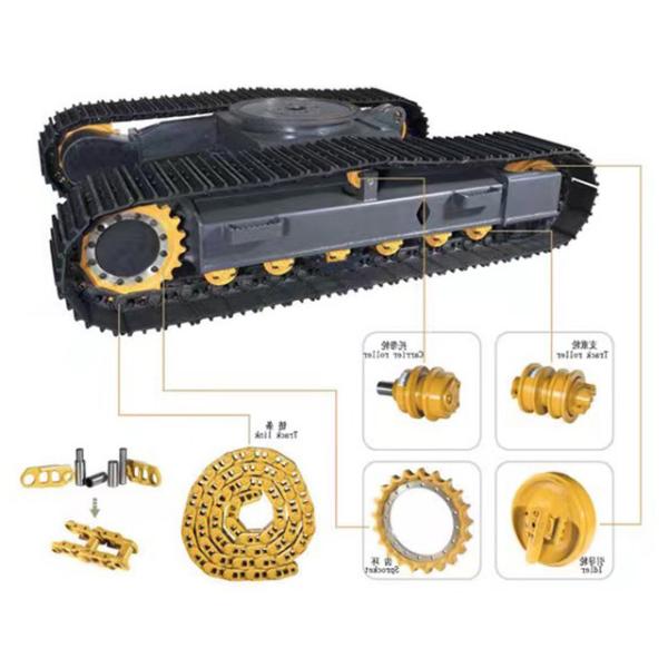 40CR Track Shoes Ass'y Mini Track Tractor para Venda de Equipamento de Crawler Usado 07440-72202