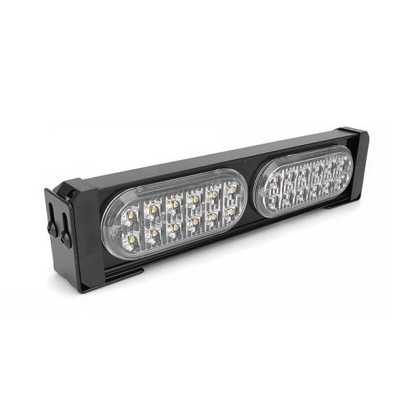 アンバー磁気ストローブライトバー COB LED 交通アドバイザー 白