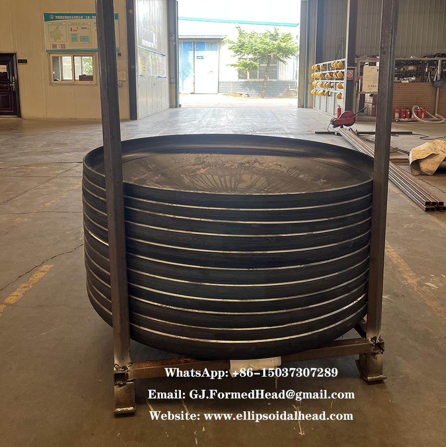 China Manufacturer of Carbon Steel Pressure Vessel Heads with ASME Material SA-516 Gr.70