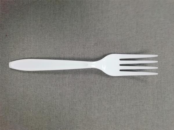 Heavyweight Disposable  Plastic Flatware,Ps Cutlery Sets ,7 Inch White Knife,Fork ,Spoon disposable plastic knives