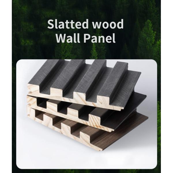 Легкая установка Декоративная деревянная решетка для стен современного стиля