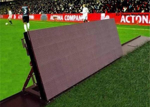Écran imperméable ultra mince du sport LED du football P10 avec l'UL de la CE ROSH EMC