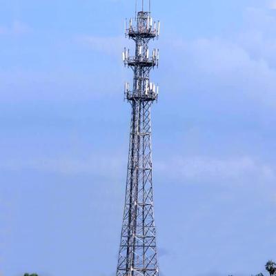 90m 5G Mobile Phone Lattice Steel Towers Heavy Duty