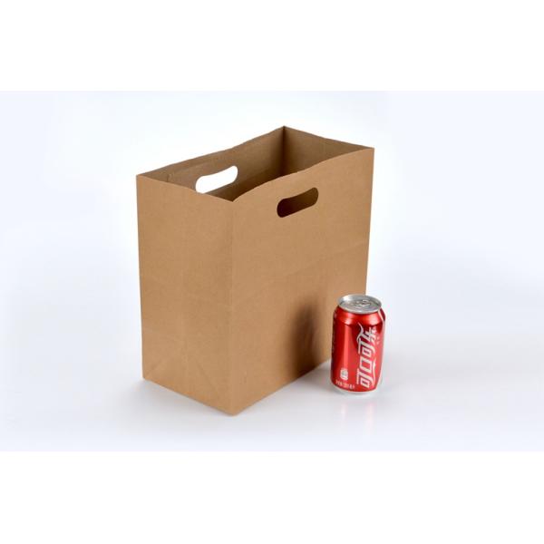 Brown kraft paper bag carry gift bags