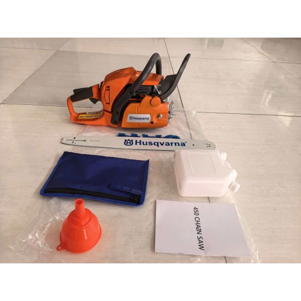 HUS 450 Chainsaw 2.4kw/50.2cc POWER SAW Gasoline Chainsaw for Petrol Chain Saw