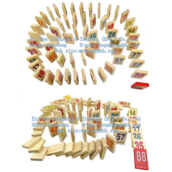 Wooden digital blocks, early childhood wooden toys, wooden picture flashcards Toys