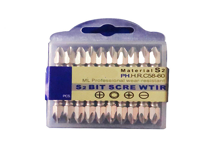 Phillips type double heads bit 65MM*PH2 S2 steel Long type phillips screwdriver bits