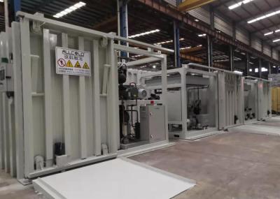 PLC de aço inoxidável do refrigerador do vácuo dos vegetais 47kw 30min/Cycle