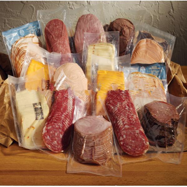 Embossed Pre Cut Food Vacuum Bags Side Gusset Strong Stereoscopic