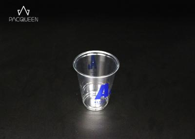 Extra Clear Iced Coffee Disposable Cold Drink Disposable Cups Custom UV Printing