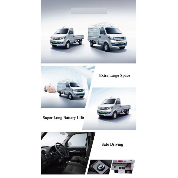 DFSK RUICHI All Electric Vans And Trucks Cargo Small Truck Flated EC31L Kei Truck