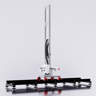 Automatic 220V 3D Vertical Wall Printer Digital Varnish UV Inkjet Wall Painting Machine