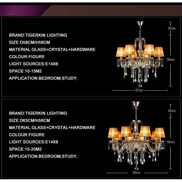 Crystal pendant chandelier Color (WH-CY-61)