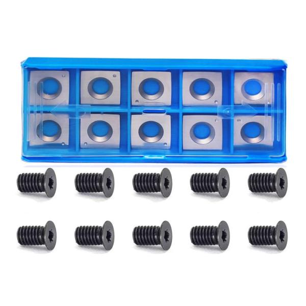 Вставки 15x15x2.5-30°R150 квадрата карбида вольфрама поворачивая