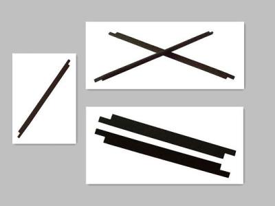 Segmento do pistão de alta temperatura da tira da resistência PTFE/PTFE unidos com bronze de 40%