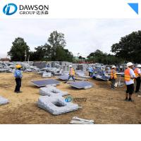 Máquina de molde de flutuação plástica do sopro da base da barreira do painel solar