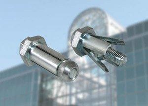 M16 Carbon steel  Zinc plated Hot dip Galanised Expansion threading Machine Anchor Bolt