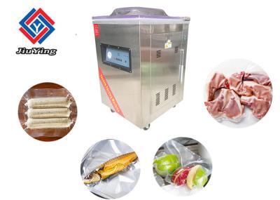 Largura vegetal 400X10mm da selagem da máquina do acondicionamento de alimentos do vácuo da carne pequena