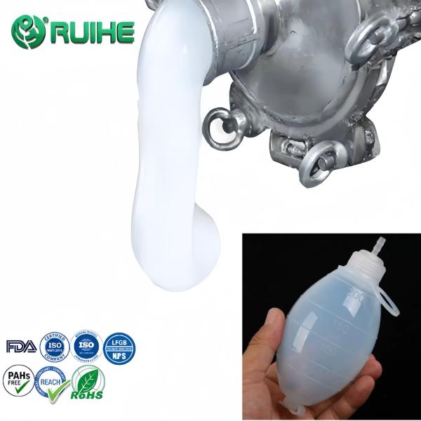 FDA 21 CFR 177.2600 High Transparent High Strength Medical Grade Silicone Rubber For Negative Pressure Ball
